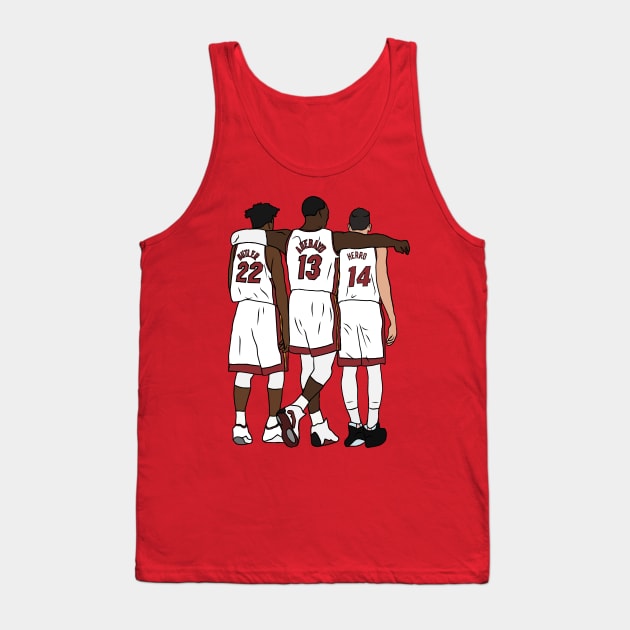 Jimmy, Bam & Herro Tank Top by rattraptees